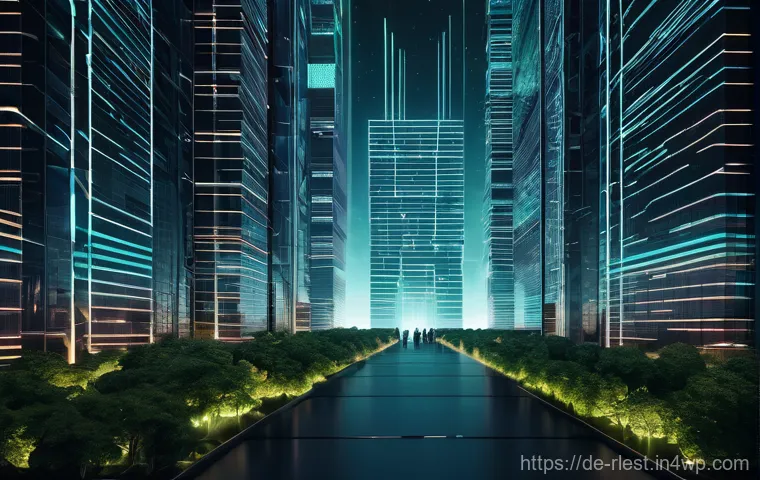가상 부동산 투자 관련 법률 및 규제 - **Prompt:** A futuristic, stylized Western town in a vast digital desert. Cowboys and cowgirls, wear...