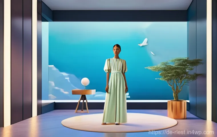 가상 부동산 투자와 소비자 행동 - **Prompt:** A spectacular metaverse fashion show unfolding on a grand, ethereal runway that appears ...